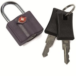 Benzi kulcsos TSA bőröndlakat a biztonságos utazáshoz