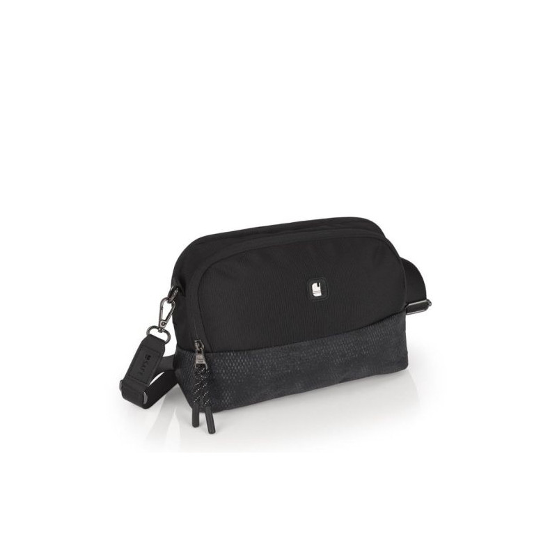 Gabol Zenit női táska, 26x18x8 cm, poliészter, fekete
