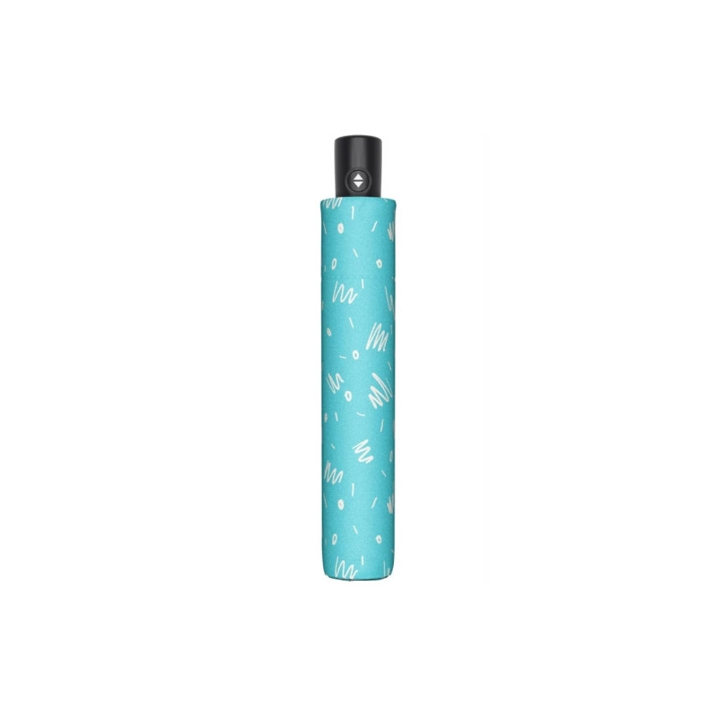 Doppler Zero Magic Minimally Aqua Blue automata női esernyő,  5×26×5 cm